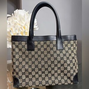 Gucci Navy Signature Tote